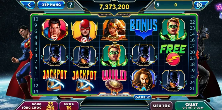 Chinh Phục Siêu Phẩm Nổ Hũ Justice League Tại 789Club Nhận Thưởng Lớn Hàng Ngày
