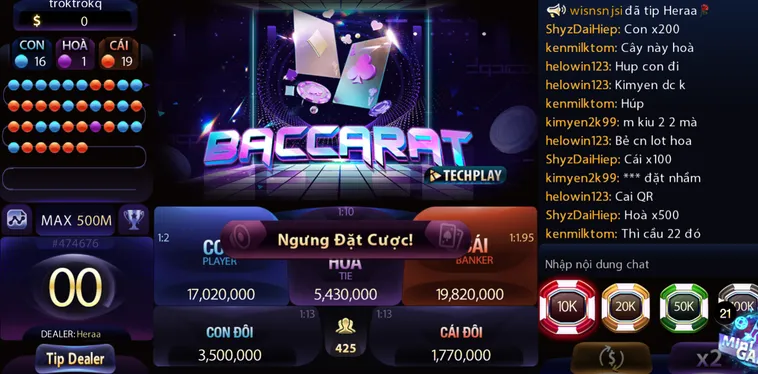 Baccarat Casino Tại 789Club Sảnh Bài Đẳng Cấp Thế Giới Dành Cho Cược Thủ