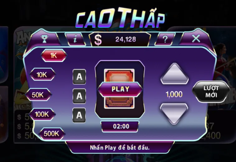 Chinh Phục Minigame Cao Thấp Tại 789Club Với Tỷ Lệ Thưởng Cực Cao Mỗi Ngày