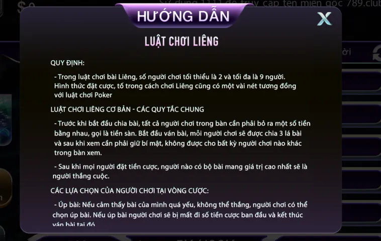 Chinh Phục Siêu Phẩm Liêng Tại 789Club Nhận Thưởng Lớn Hàng Ngày Siêu Tốc
