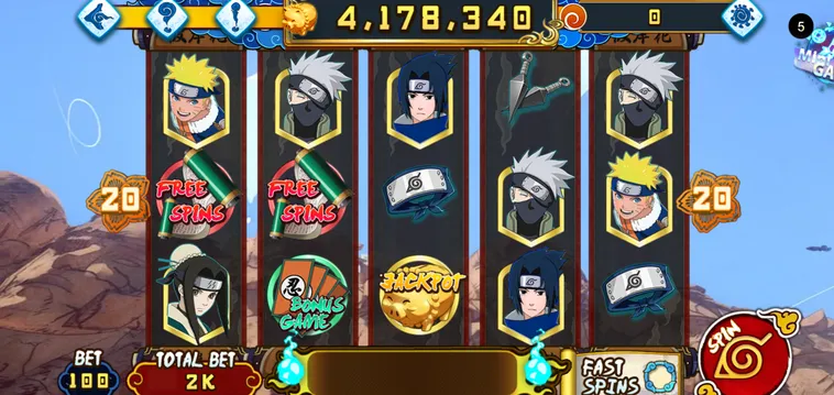Săn Thưởng Jackpot Cực Khủng Cùng Nổ Hũ Naruto Slots Tại 789Club