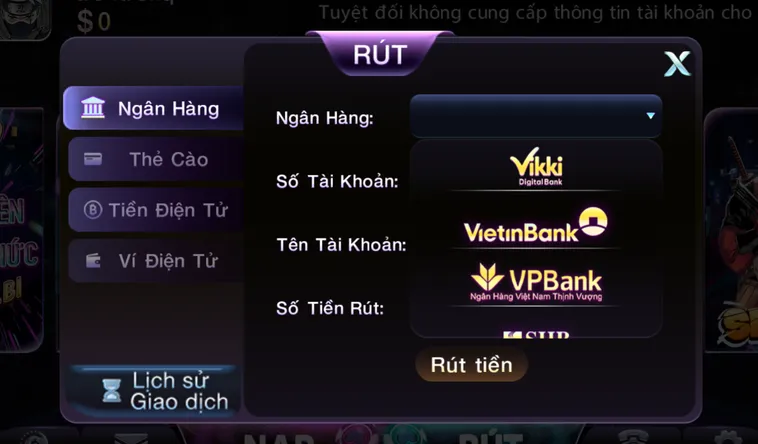 Rút Tiền 789Club Về Ngân Hàng  Siêu Tốc Và An Toàn Nhất 2026