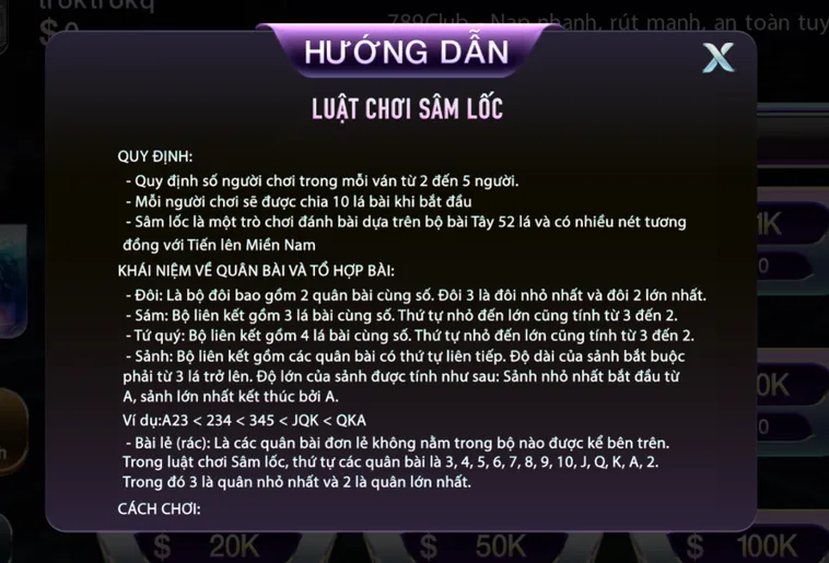 Sâm Tại 789Club Trải Nghiệm Game Bài Đỉnh Cao Nhận Thưởng Cực Lớn Mỗi Ngày